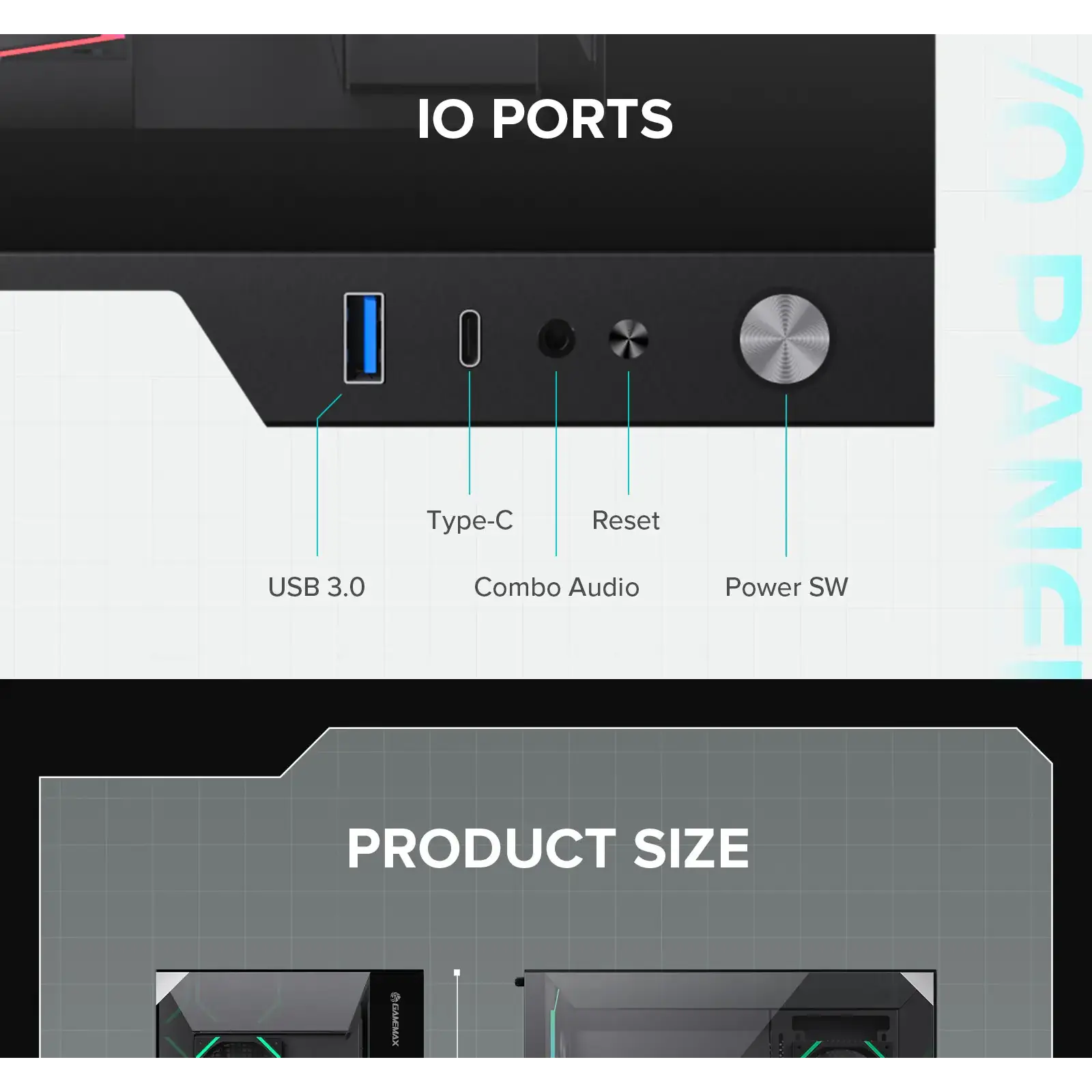 Корпус Gamemax Infinity Pro BK б/БП UA