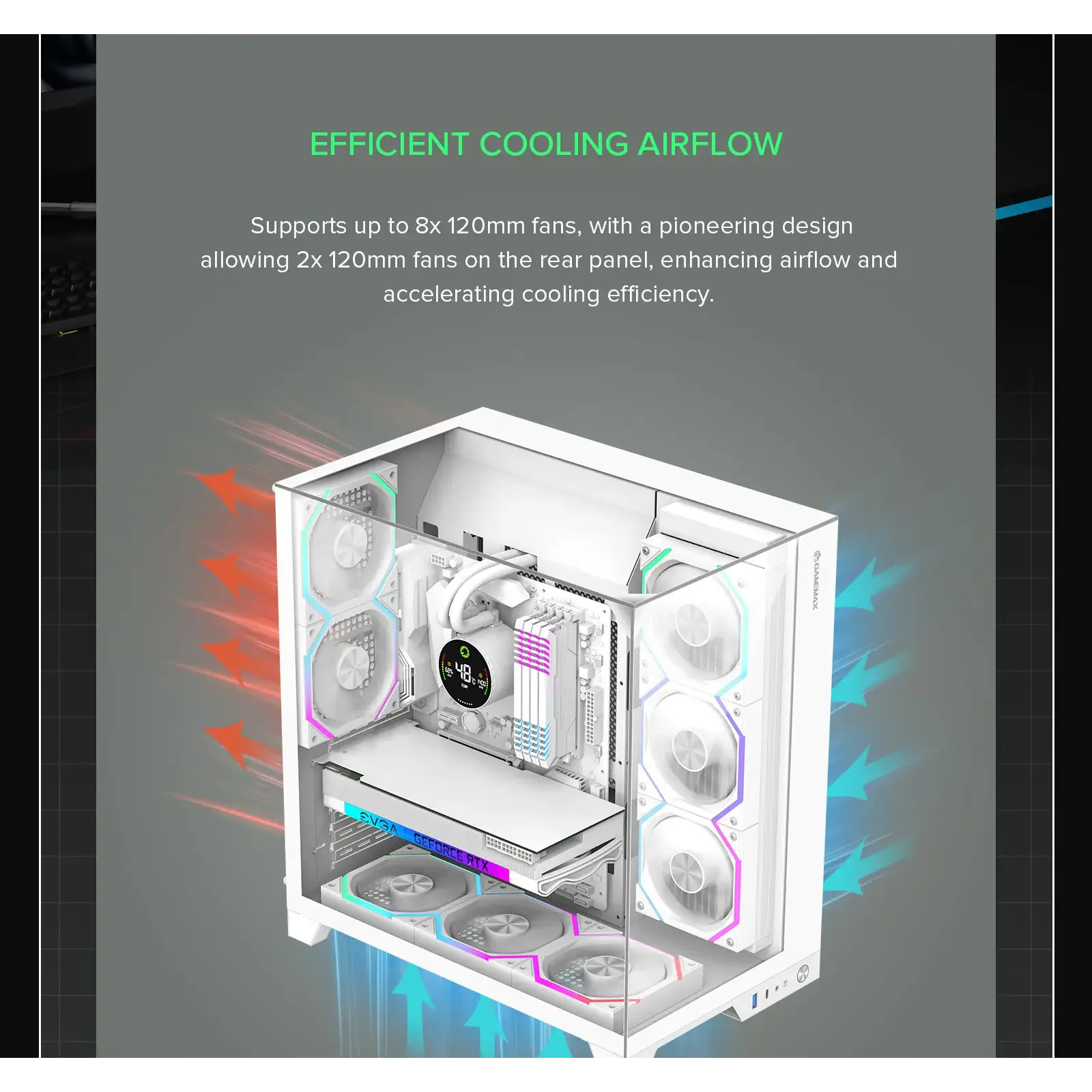 Корпус Gamemax Infinity Pro WH б/БП UA