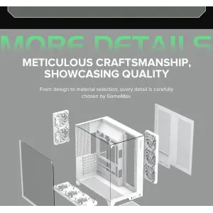 Корпус Gamemax Infinity Pro WH б/БП UA