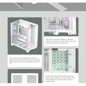 Корпус Gamemax Infinity Pro WH б/БП UA