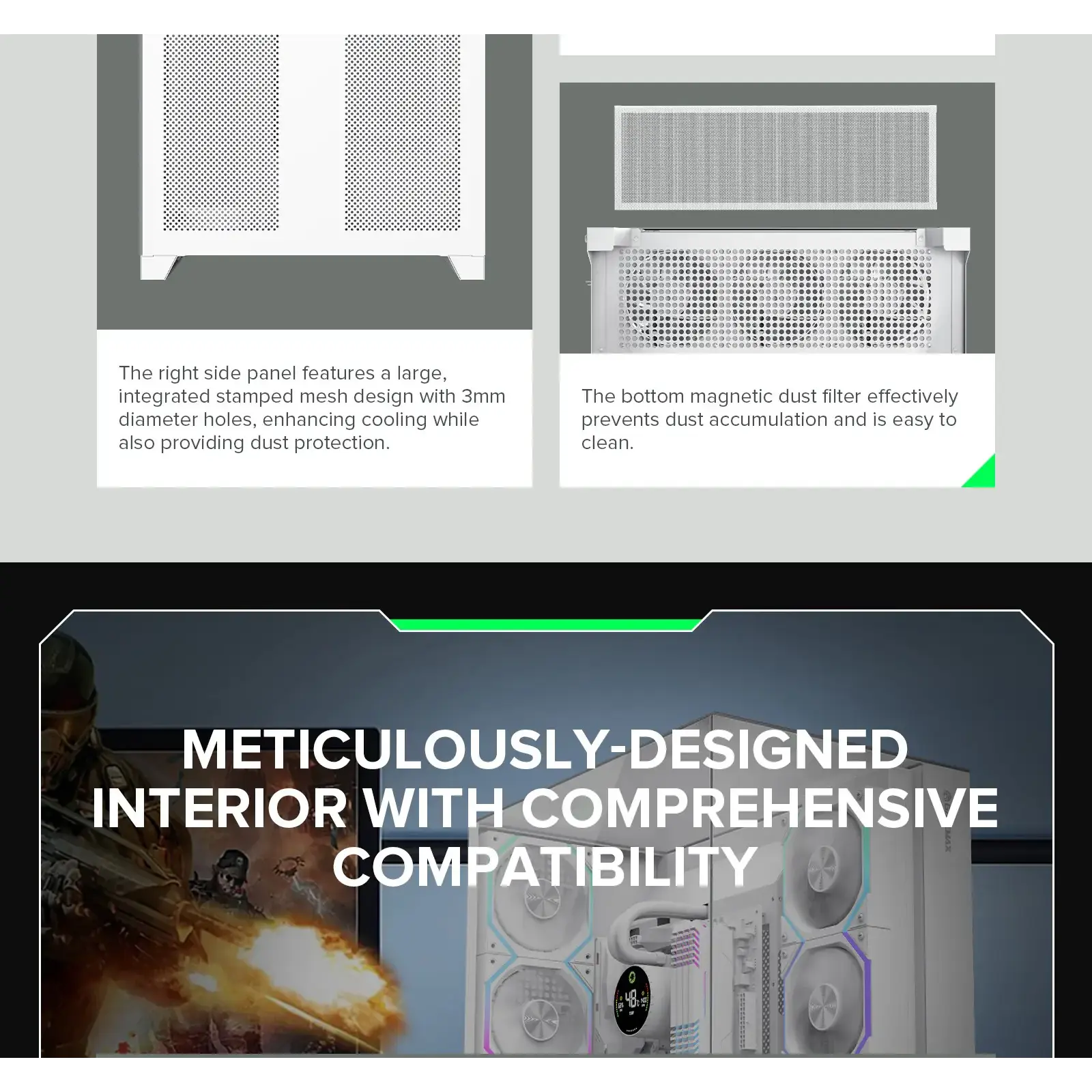 Корпус Gamemax Infinity Pro WH б/БП UA