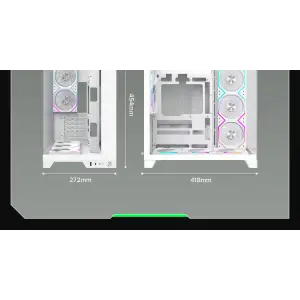 Корпус Gamemax Infinity Pro WH б/БЖ UA