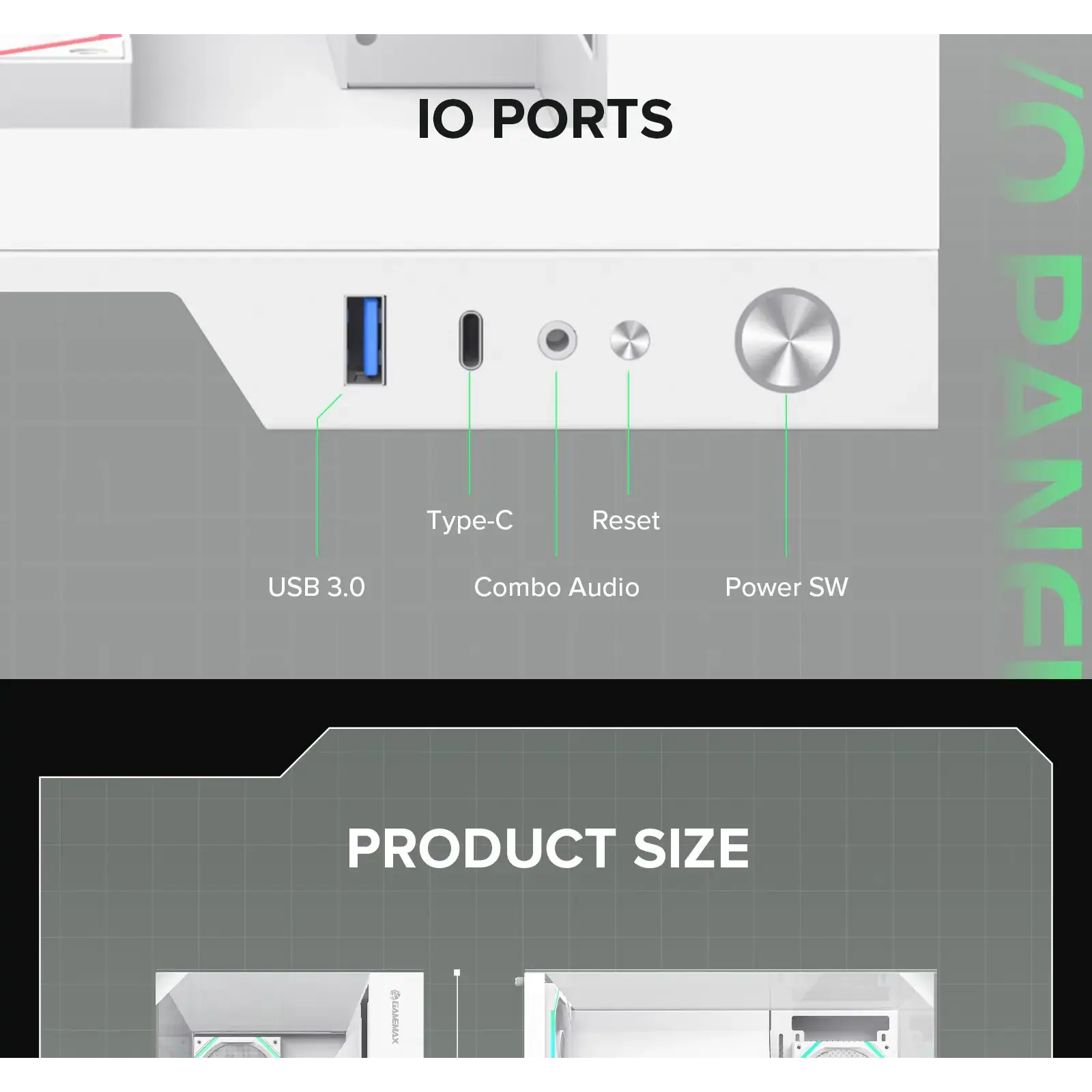 Корпус Gamemax Infinity Pro WH б/БП UA