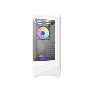 Корпус GAMEMAX комп'ютерний Midi ATX без блока живлення ATX, M-ATX, ITX, Tempered Glass, COC Turbo Fan VISTA COC AW UA