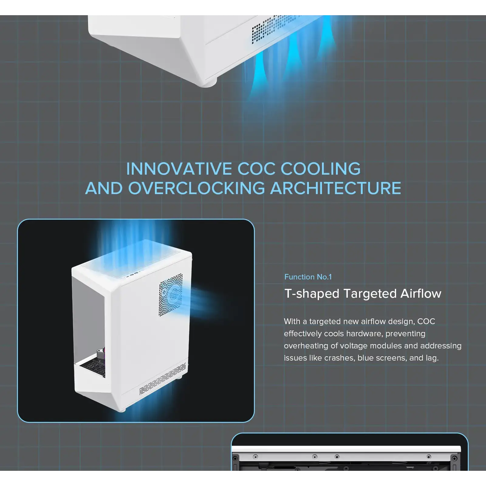 Корпус GAMEMAX комп'ютерний Midi ATX без блока живлення ATX, M-ATX, ITX, Tempered Glass, COC Turbo Fan VISTA COC AW UA