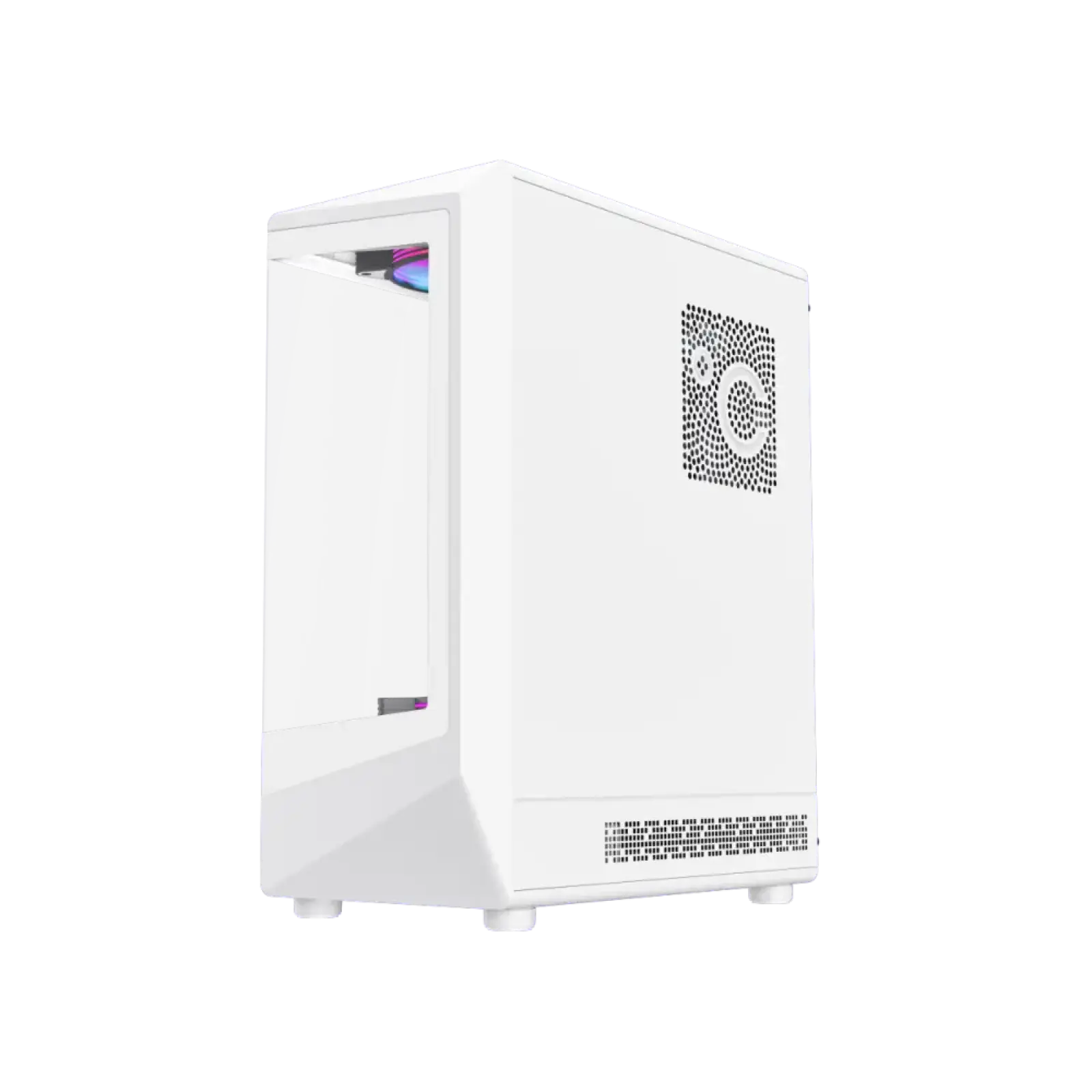 Корпус GAMEMAX комп'ютерний Midi ATX без блока живлення ATX, M-ATX, ITX, Tempered Glass, COC Turbo Fan VISTA COC AW UA