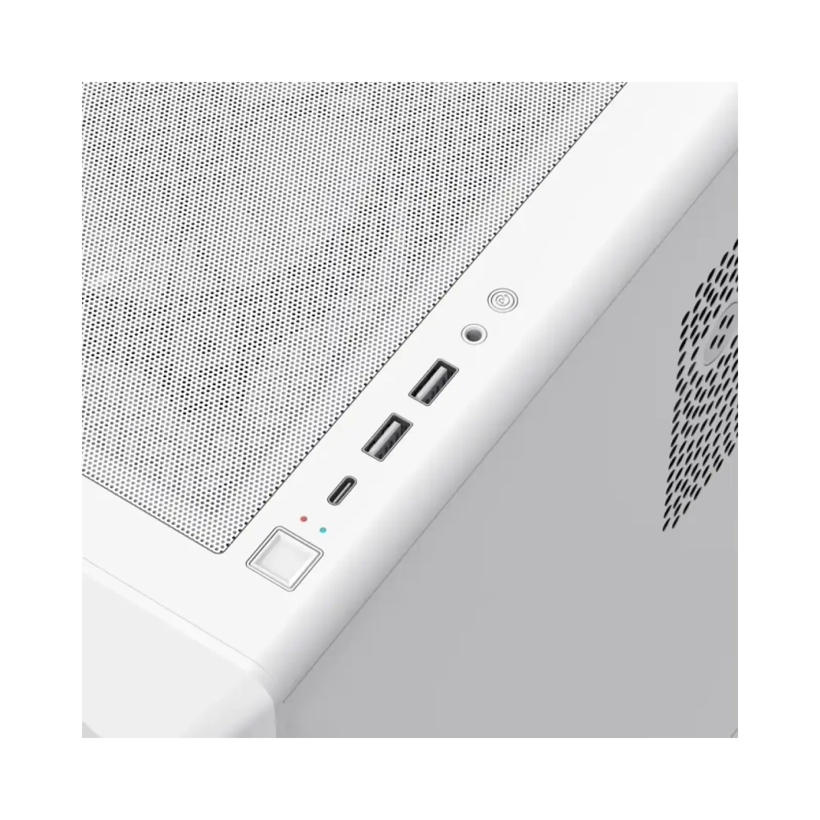 Корпус GAMEMAX комп'ютерний Midi ATX без блока живлення ATX, M-ATX, ITX, Tempered Glass, COC Turbo Fan VISTA COC AW UA