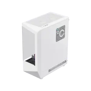 Корпус GAMEMAX комп'ютерний Midi ATX без блока живлення ATX, M-ATX, ITX, Tempered Glass, COC Turbo Fan VISTA COC AW UA