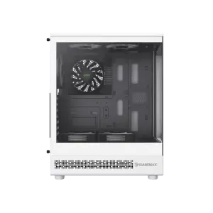Корпус GAMEMAX комп'ютерний Midi ATX без блока живлення ATX, M-ATX, ITX, Tempered Glass, COC Turbo Fan VISTA COC AW UA