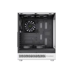 Корпус GAMEMAX комп'ютерний Midi ATX без блока живлення ATX, M-ATX, ITX, Tempered Glass, COC Turbo Fan VISTA COC AW UA