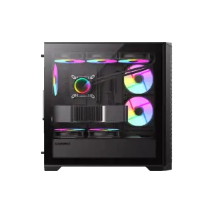 Корпус GAMEMAX Micro ATX без блока живлення , закалене скл о Destroyer MB UA