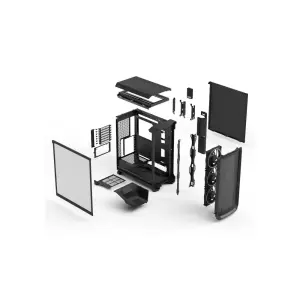 Корпус Fractal Design Meshify 3 Ambience Pro RGB TG Light Tint Без БП (FD-C-MES3A-03) UA