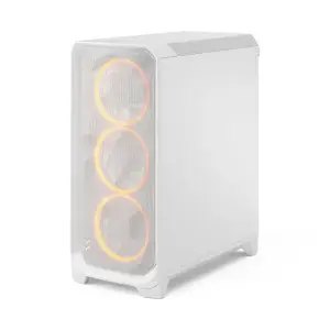 Корпус Fractal Design Meshify 3 RGB TG Clear Tint White Без БП (FD-C-MES3A-07) UA