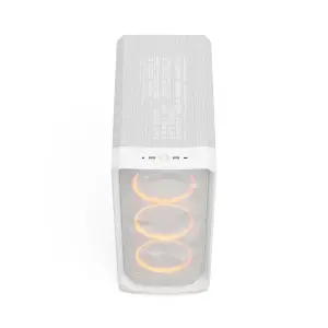 Корпус Fractal Design Meshify 3 RGB TG Clear Tint White Без БП (FD-C-MES3A-07) UA