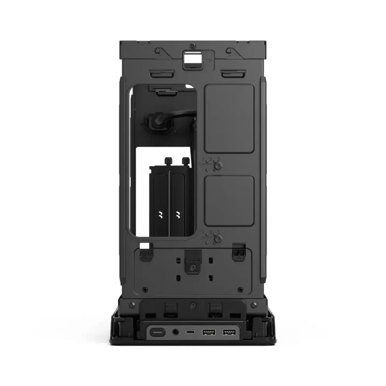 Корпус FRACTAL DESIGN mini-ITX без БЖ, чорний Era 2 Charcoal FD-C-ERA2N-02 UA