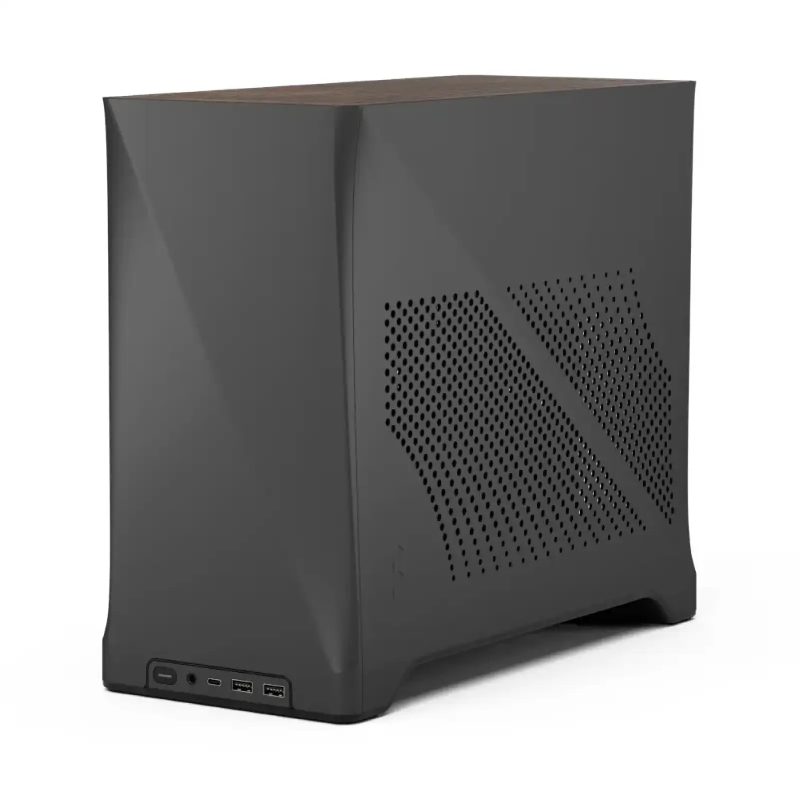 Корпус FRACTAL DESIGN mini-ITX без БЖ, чорний Era 2 Charcoal FD-C-ERA2N-02 UA