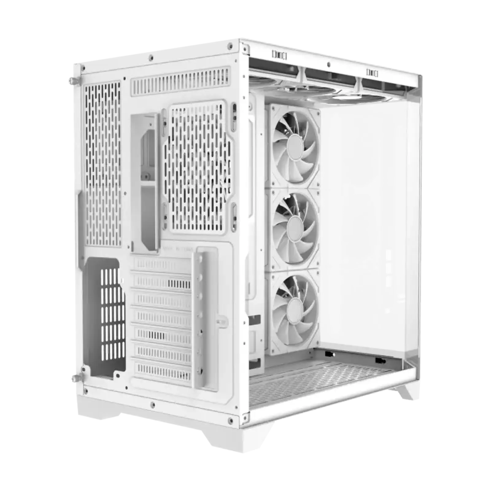 Корпус GAMEMAX комп'ютерний Midi ATX без блока живлення X,M-ATX, ITX,Tempered Glass,Metal cover, USB2.0x1 HYPE-A White UA