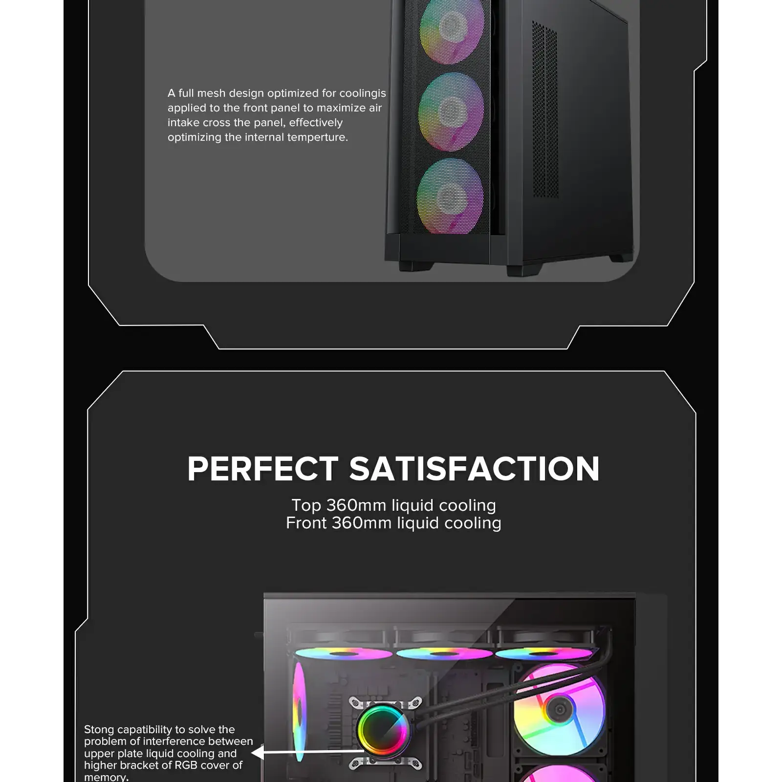 Корпус GAMEMAX Micro ATX без блока живлення , ABS пластик, сітка,закалене склоM-ATX, ITX, ABS, Mesh,Tempered Defender MB UA