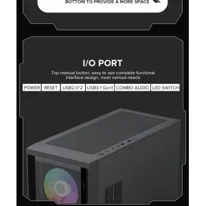 Корпус GameMax Defender MB Без БЖ UA