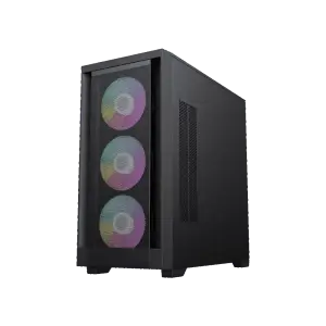 Корпус GAMEMAX Micro ATX без блока живлення , ABS пластик, сітка,закалене склоM-ATX, ITX, ABS, Mesh,Tempered Defender MB UA