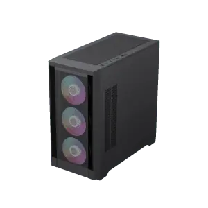 Корпус GAMEMAX Micro ATX без блока живлення , ABS пластик, сітка,закалене склоM-ATX, ITX, ABS, Mesh,Tempered Defender MB UA