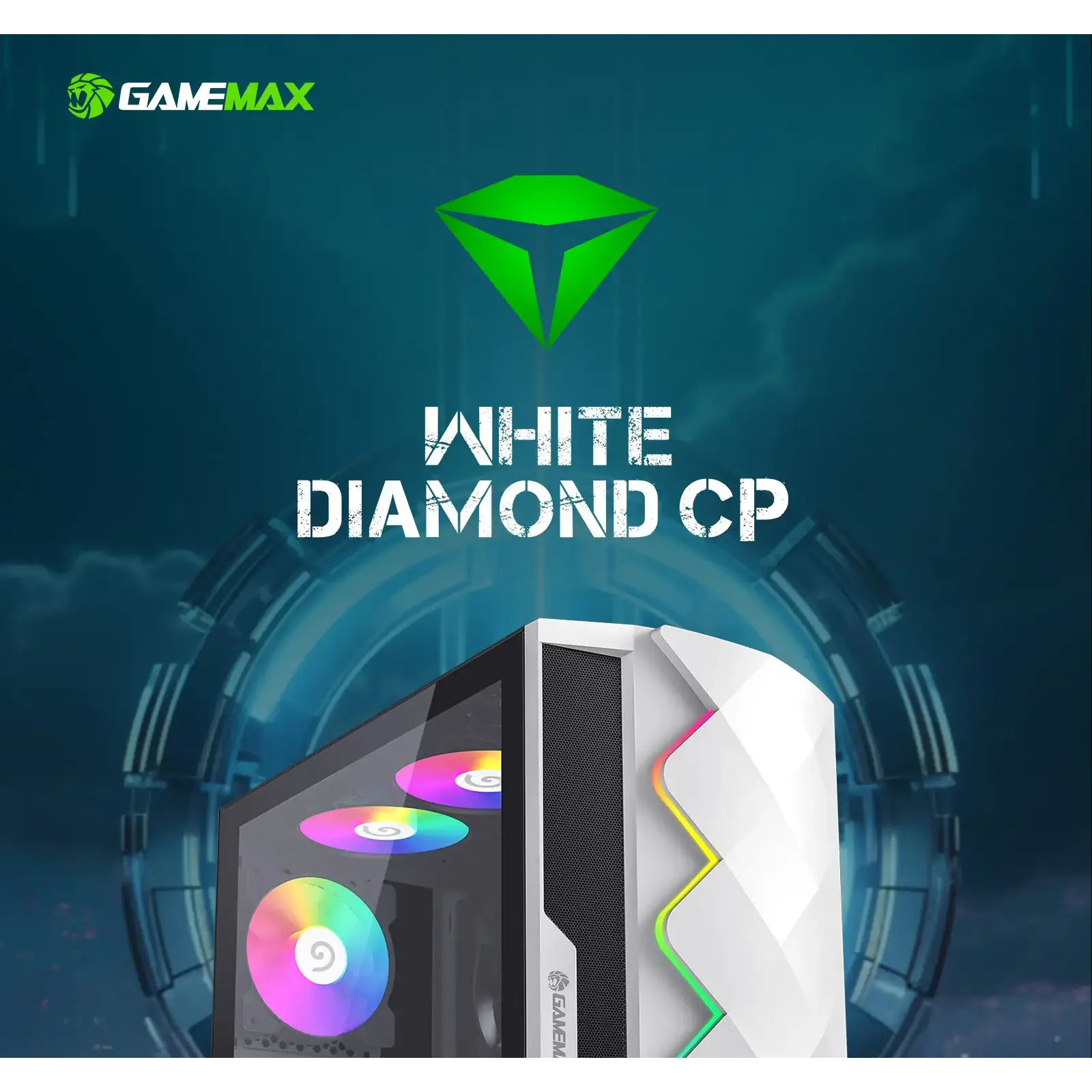 Корпус Gamemax White Diamond CP б/БЖ UA