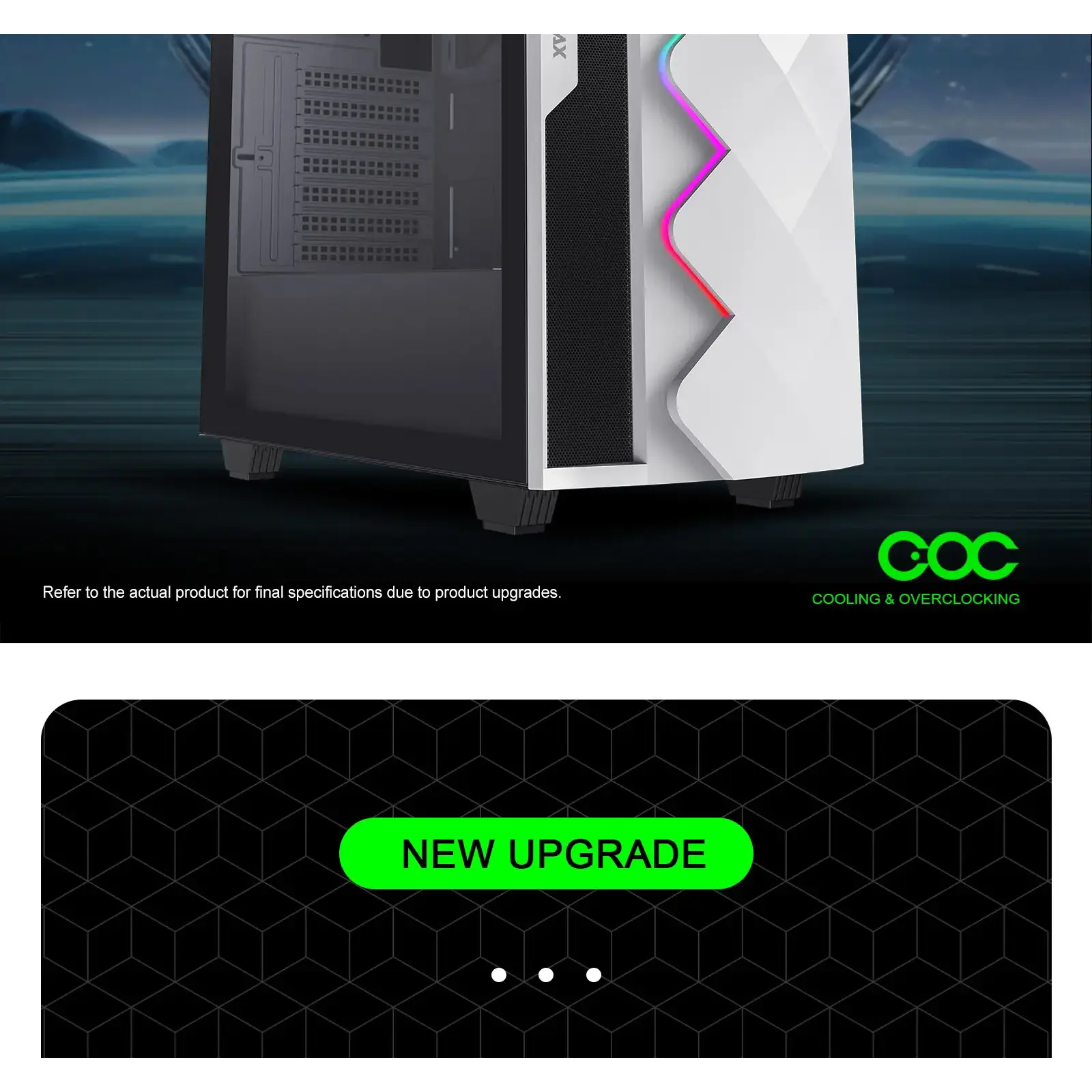 Корпус Gamemax White Diamond CP б/БЖ UA