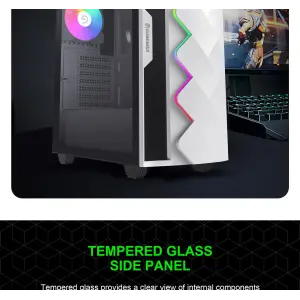 Корпус Gamemax White Diamond CP б/БЖ UA