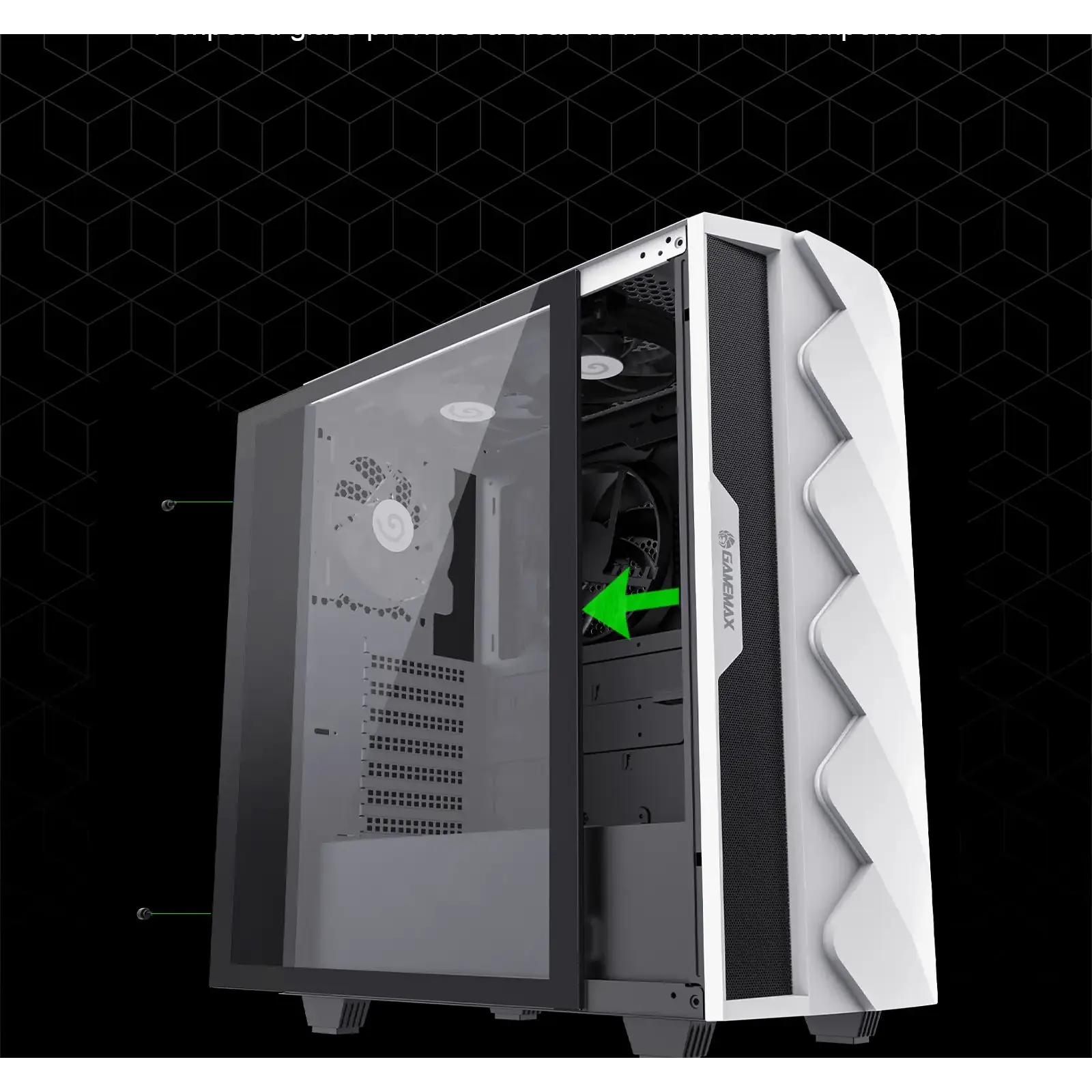 Корпус Gamemax White Diamond CP б/БЖ UA