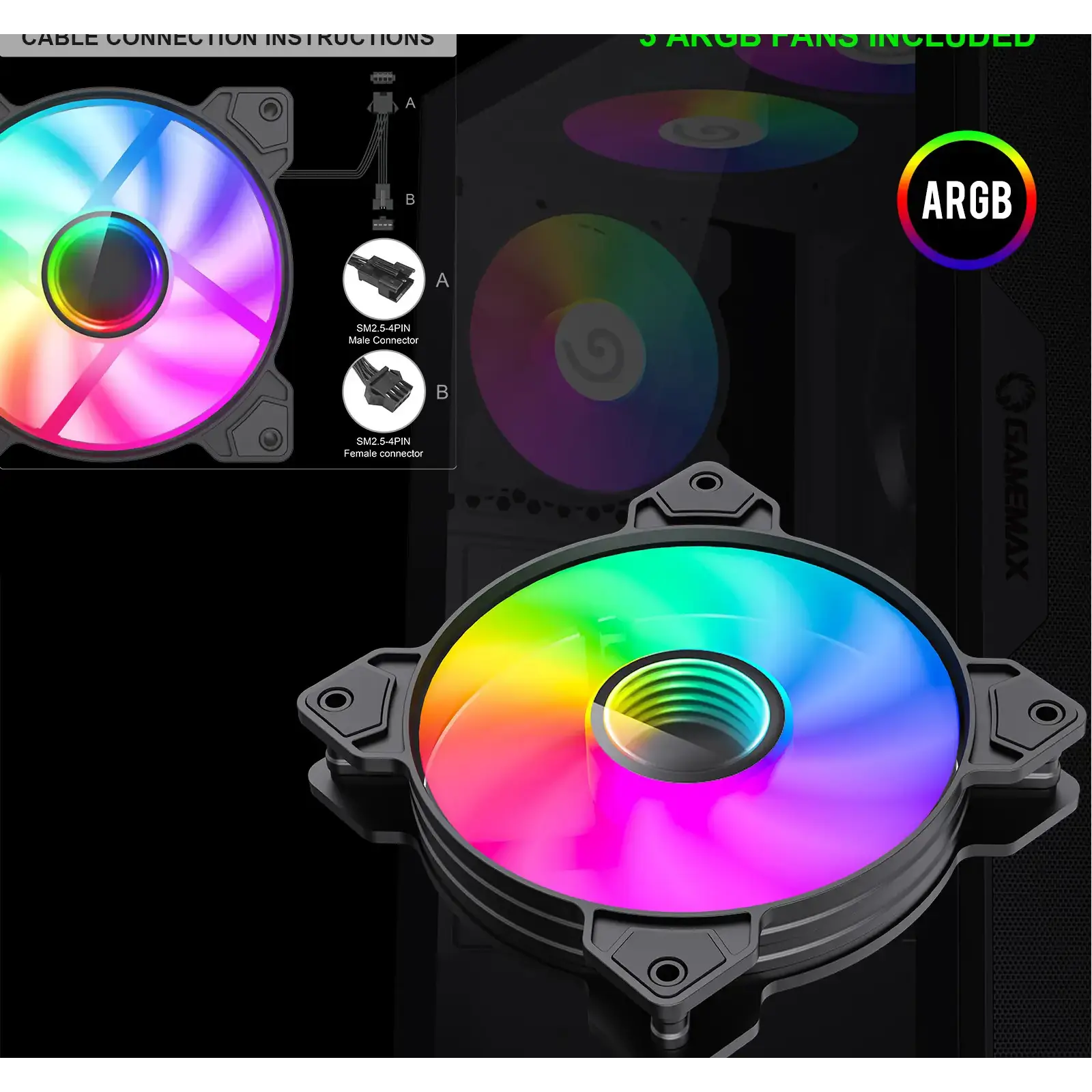 Корпус Gamemax White Diamond CP б/БЖ UA