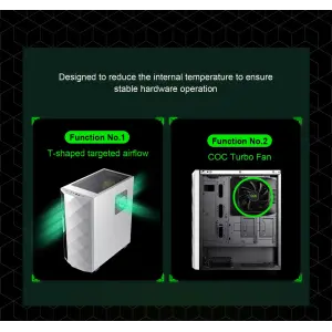 Корпус Gamemax White Diamond CP б/БЖ UA