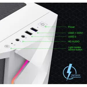 Корпус Gamemax White Diamond CP б/БЖ UA