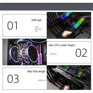 Корпус Gamemax White Diamond CP б/БЖ UA