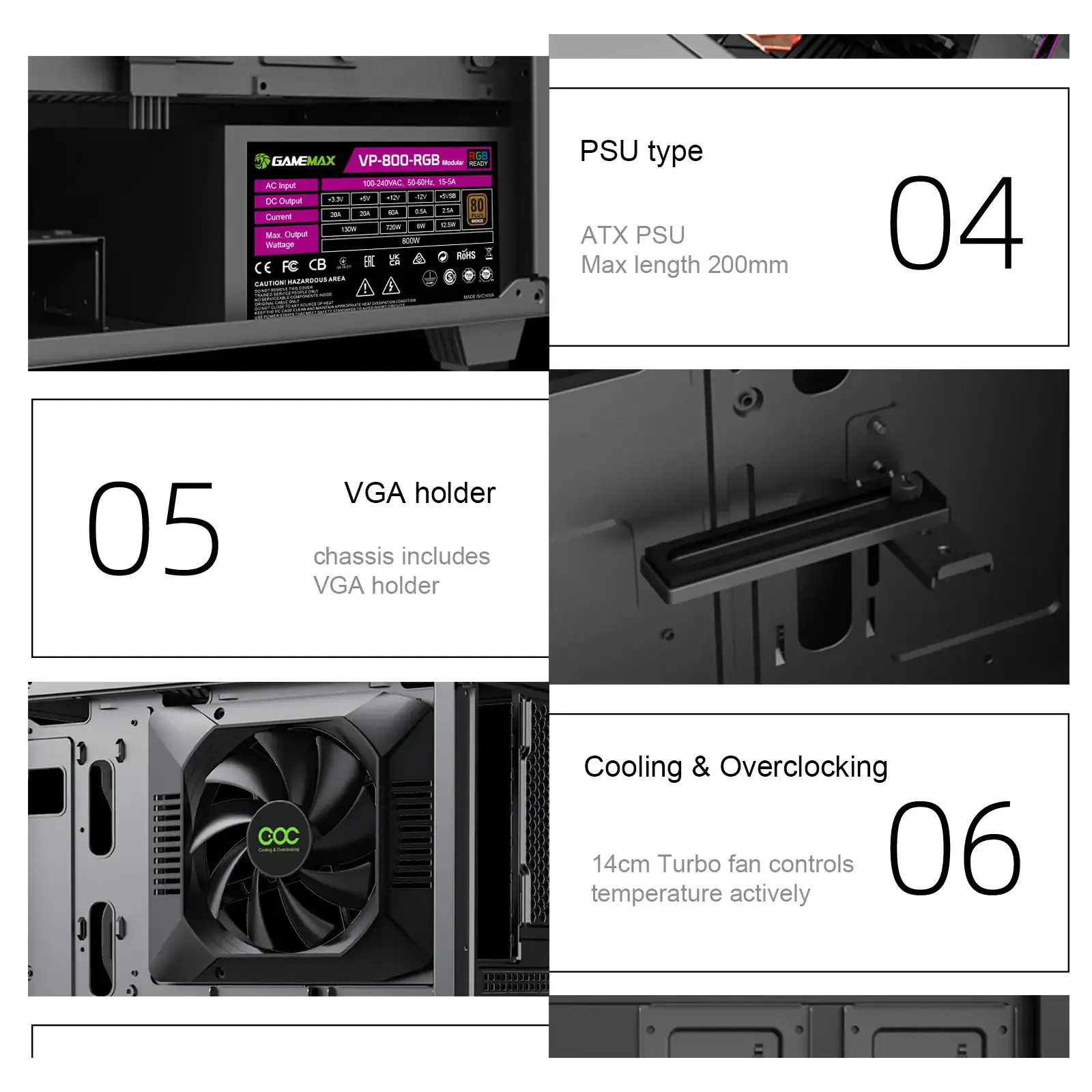 Корпус Gamemax White Diamond CP б/БЖ UA