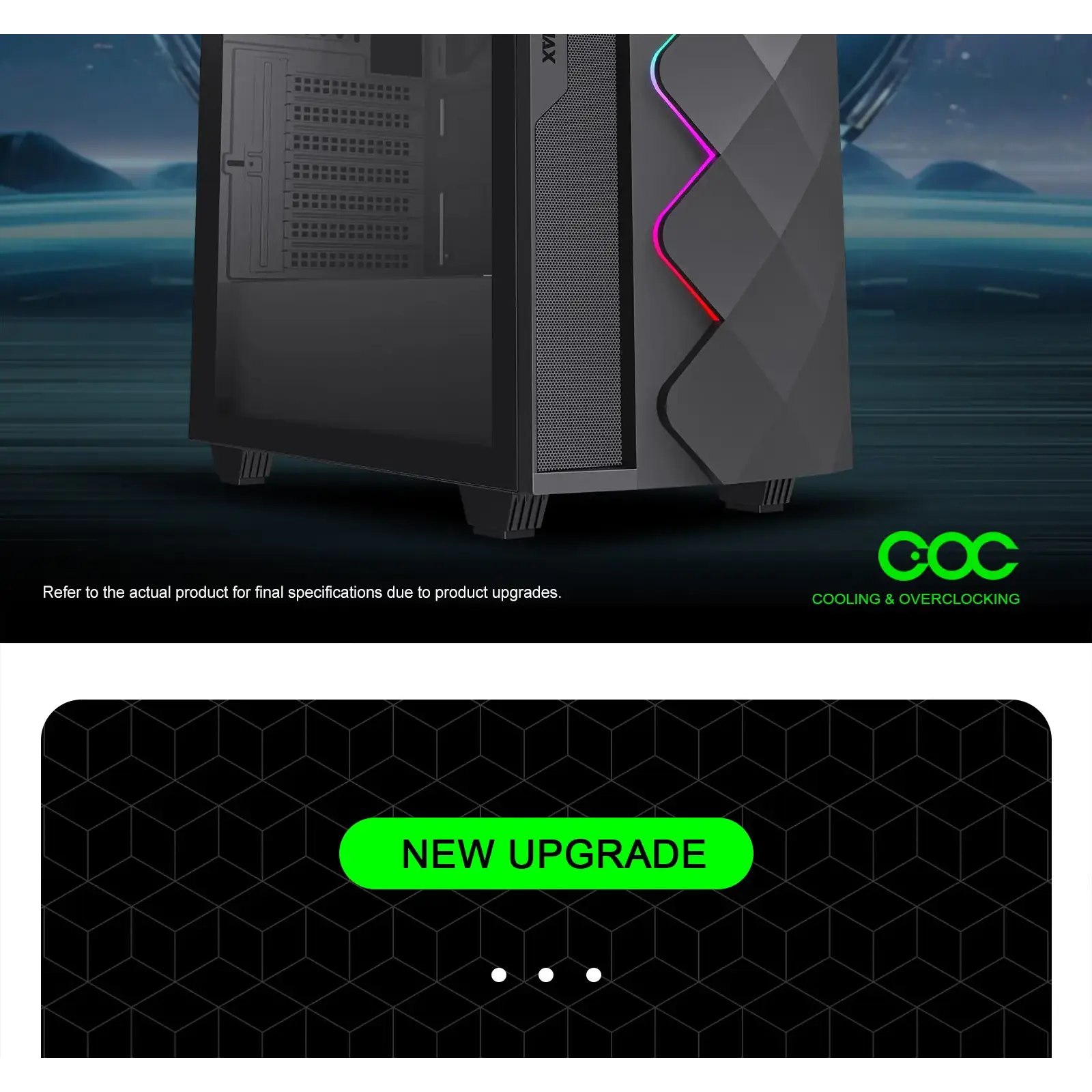 Корпус Gamemax Black Diamond CP б/БП UA