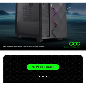 Корпус Gamemax Black Diamond CP б/БП UA