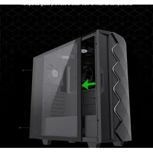 Корпус Gamemax Black Diamond CP б/БП UA