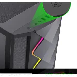 Корпус Gamemax Black Diamond CP б/БП UA