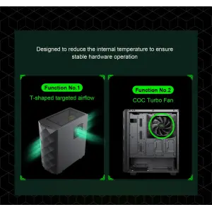 Корпус Gamemax Black Diamond CP б/БП UA