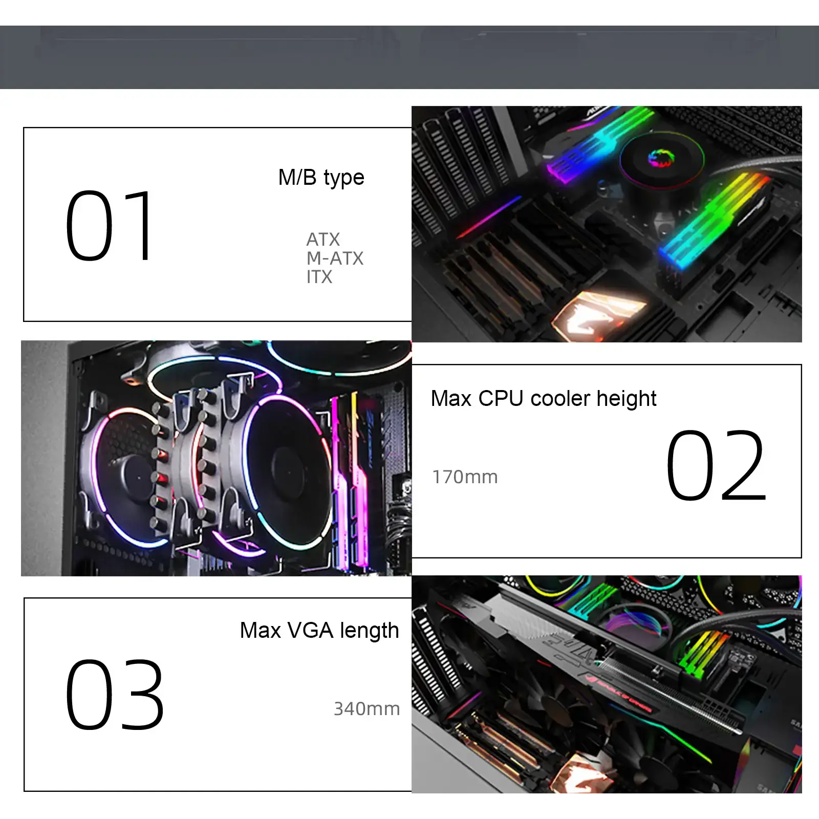 Корпус Gamemax Black Diamond CP б/БП UA