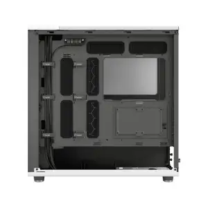 Корпус FRACTAL DESIGN E-ATX без БЖ, білий, скло, підтримка BTF North XL RC Chalk White TG Clear FD-C-NOR1X-06 UA