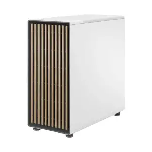 Корпус FRACTAL DESIGN E-ATX без БЖ, білий, скло, підтримка BTF North XL RC Chalk White TG Clear FD-C-NOR1X-06 UA