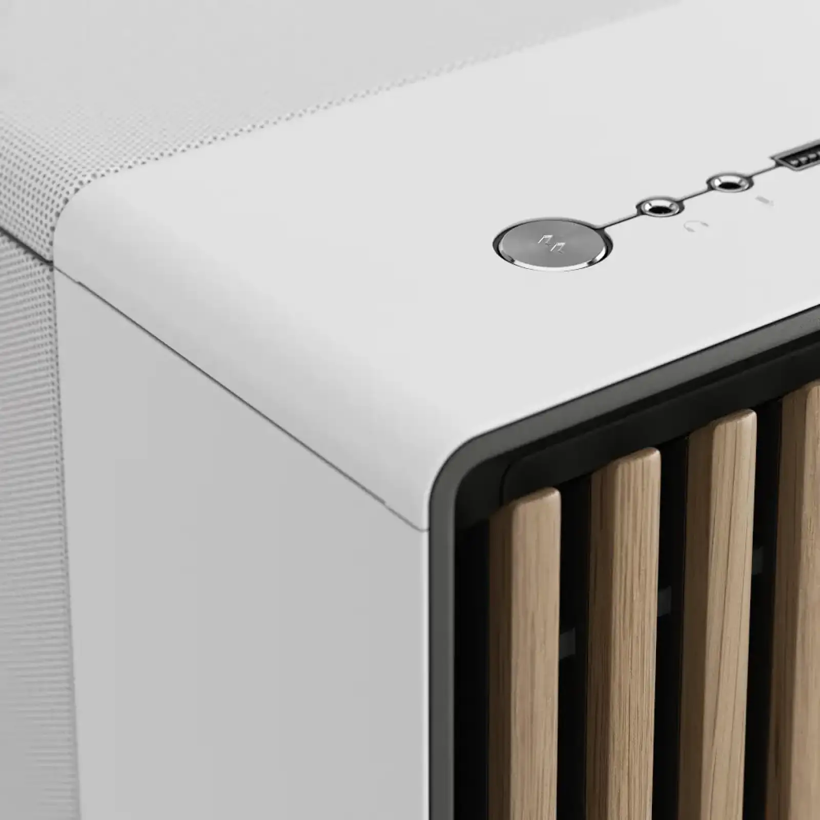 Корпус FRACTAL DESIGN E-ATX без БЖ, білий, скло, підтримка BTF North XL RC Chalk White TG Clear FD-C-NOR1X-06 UA