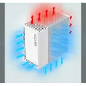 Корпус GAMEMAX комп'ютерний Midi ATX без блока живлення ATX,M-ATX,ITX,ABS ,Mesh,USB3.0x2,Type-C(Gen2) P30 WH UA