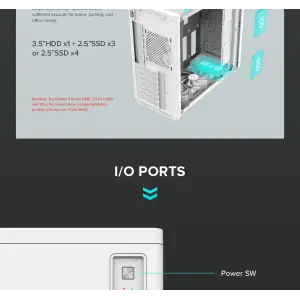 Корпус GameMax P30 WH Без БП UA