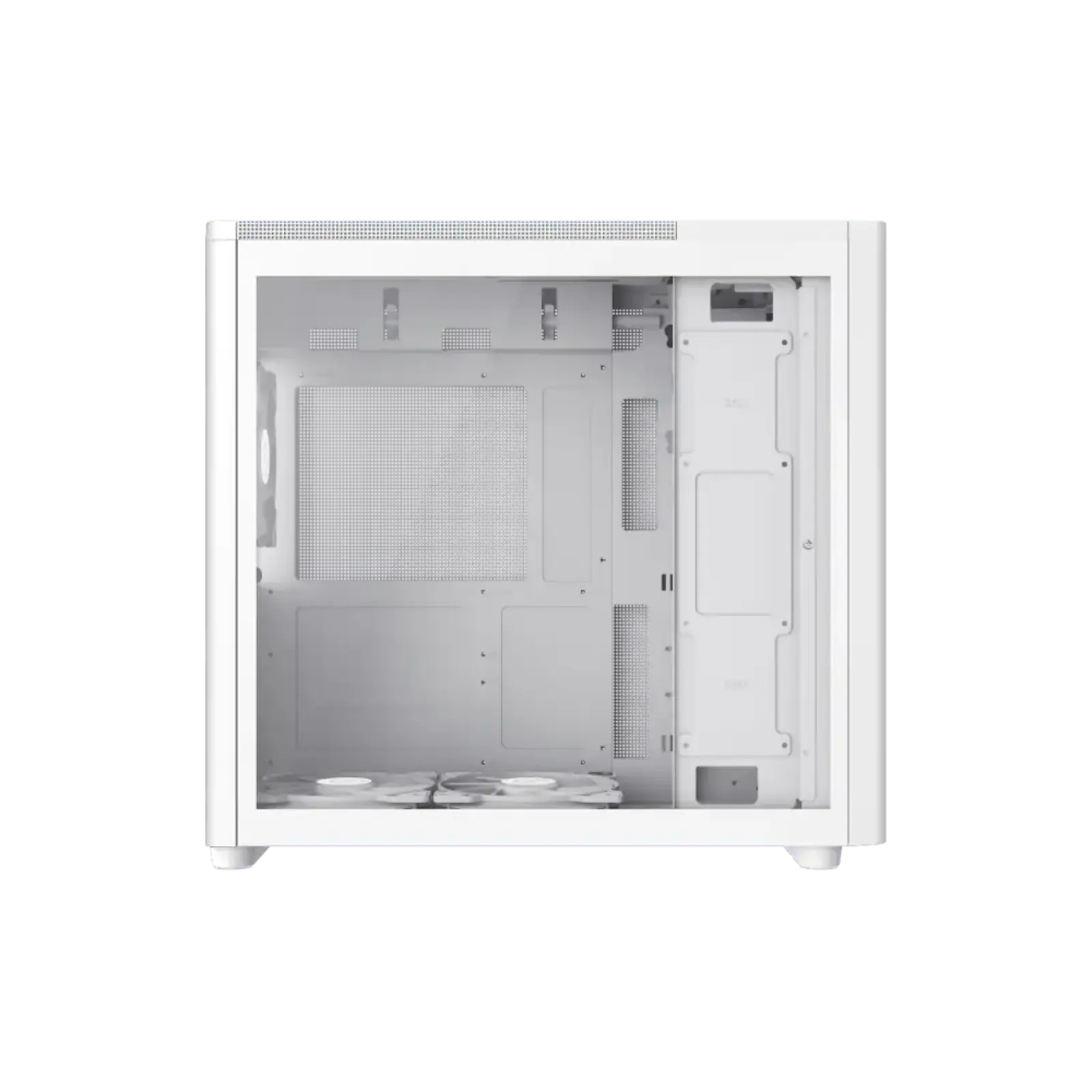 Корпус GAMEMAX комп'ютерний Midi ATX без блока живлення ATX,M-ATX,ITX,ABS ,Mesh,USB3.0x2,Type-C(Gen2) P30 WH UA