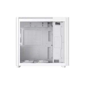 Корпус GAMEMAX комп'ютерний Midi ATX без блока живлення ATX,M-ATX,ITX,ABS ,Mesh,USB3.0x2,Type-C(Gen2) P30 WH UA