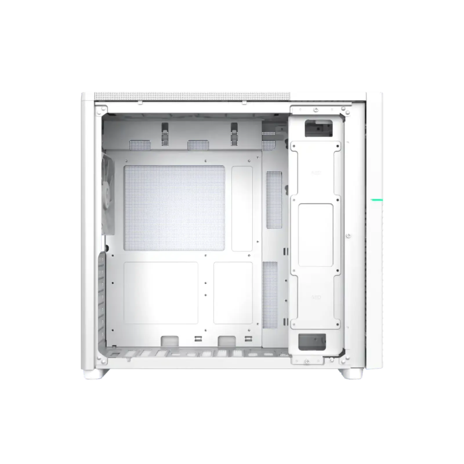 Корпус GAMEMAX комп'ютерний Midi ATX без блока живлення ATX,M-ATX,ITX,ABS ,Mesh,USB3.0x2,Type-C(Gen2) P31 WH UA