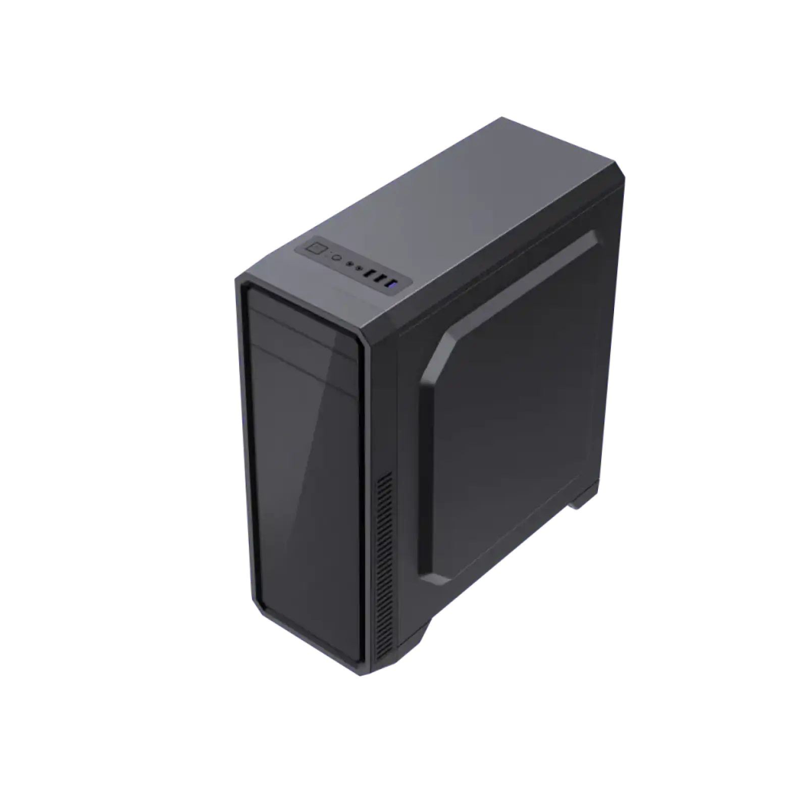 Корпус GAMEMAX Tower ATX без блока живлення, акрил, Micro-ATX, DTX,Mini-ITX, 1*usb 3.0 + 2* usb 2.0 G561E-BK UA