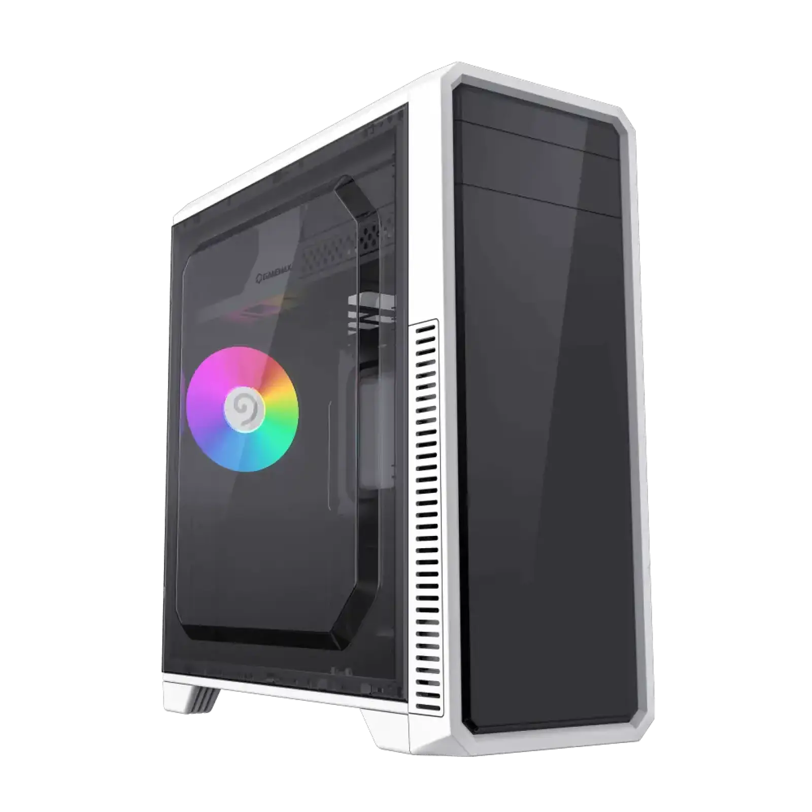 Корпус GAMEMAX Tower ATX без блока живлення, акрил, Micro-ATX, DTX,Mini-ITX, 1*usb 3.0 + 2* usb 2.0 G561E-WH UA